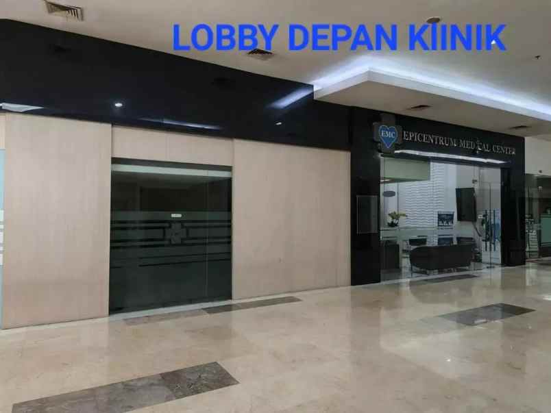dijual ruko gudang kantor komplek epiwalk lantai 3
