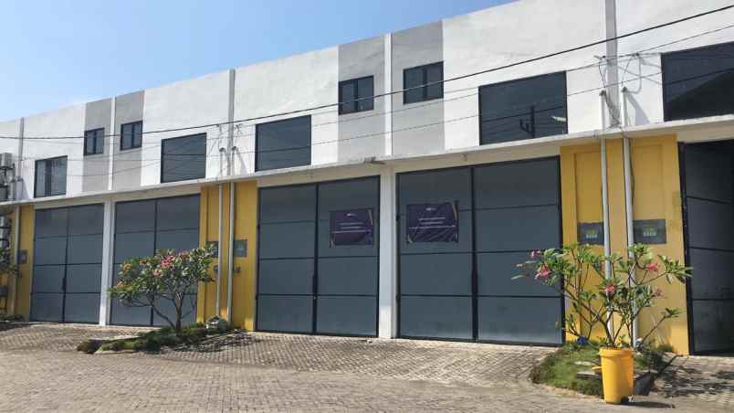 dijual ruko gudang kantor komplek pergudangan safe n