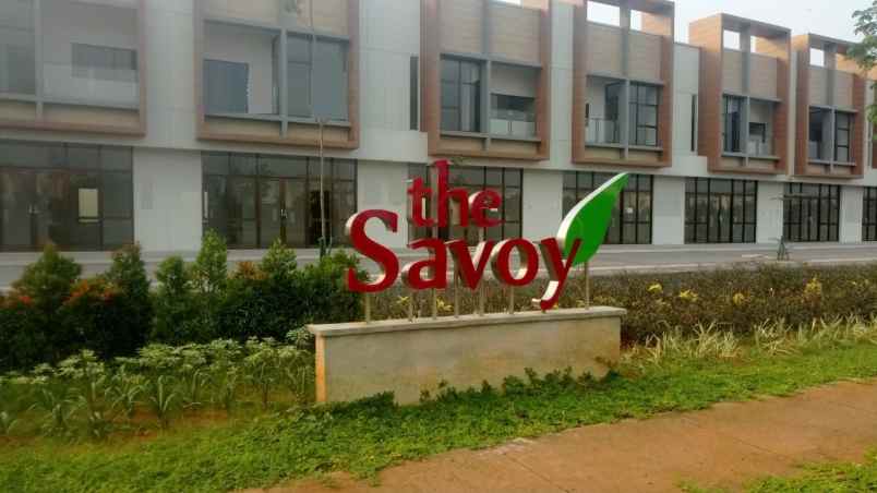 dijual ruko gudang kantor the savoy jgc