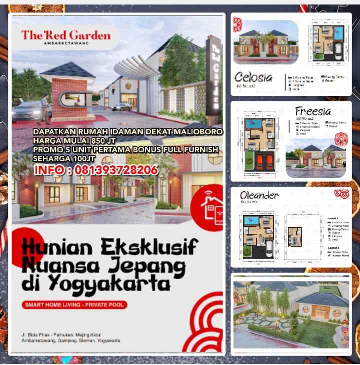 dijual rumah ambarketawang gamping