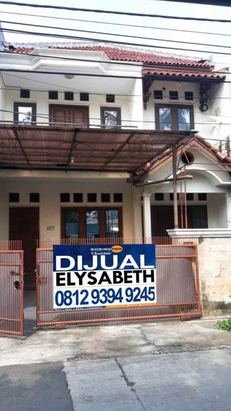 dijual rumah bangun cipta sarana