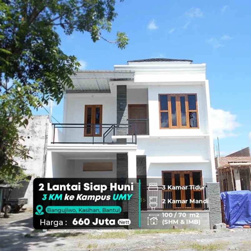 dijual rumah bangunjiwo