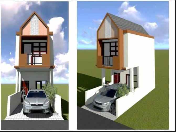 dijual rumah baru 2 lantai di tengah kota bandung