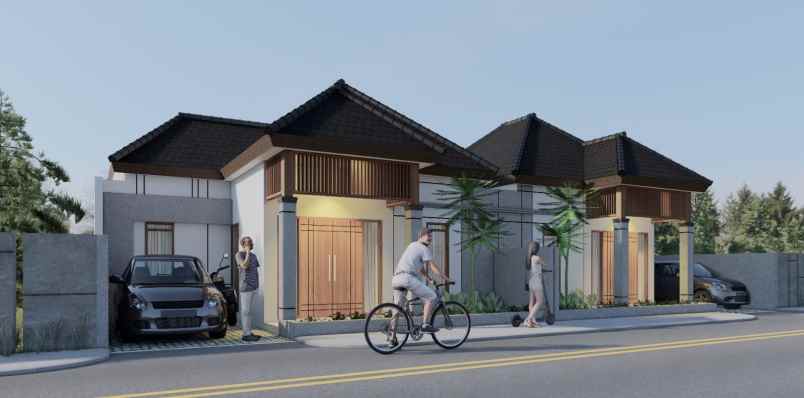 dijual rumah baru dekat paskhas au di berbah sleman