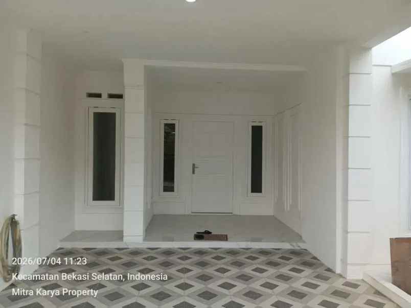 dijual rumah baru di galaxy one gate jalan 2 mobil