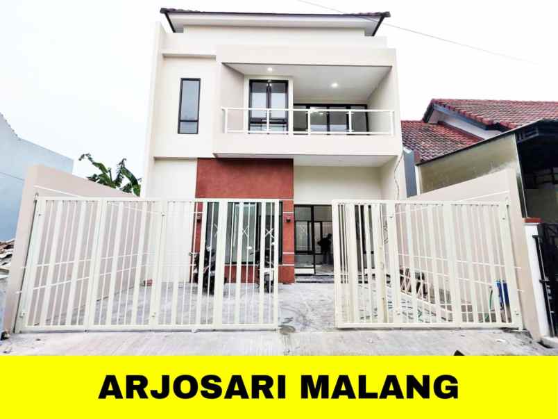 dijual rumah baru modern minimalis di kota malang