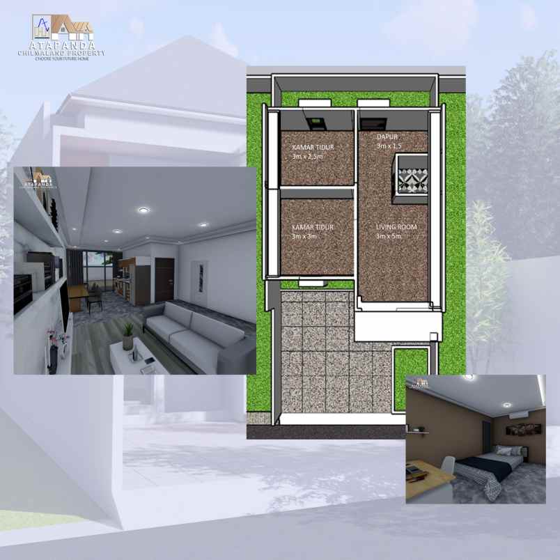 dijual rumah baru pesan bangun modern kudus