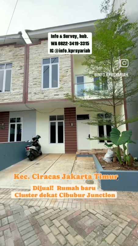 dijual rumah cibubur