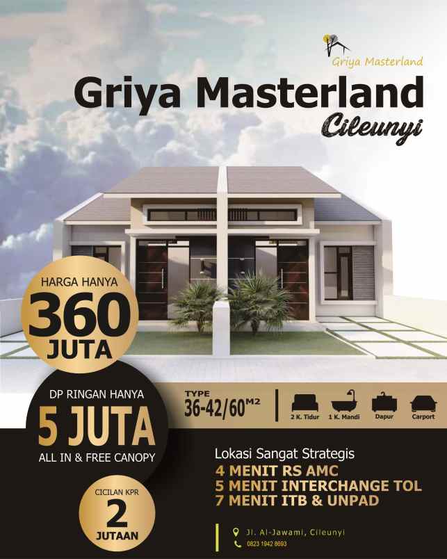 dijual rumah cileunyi