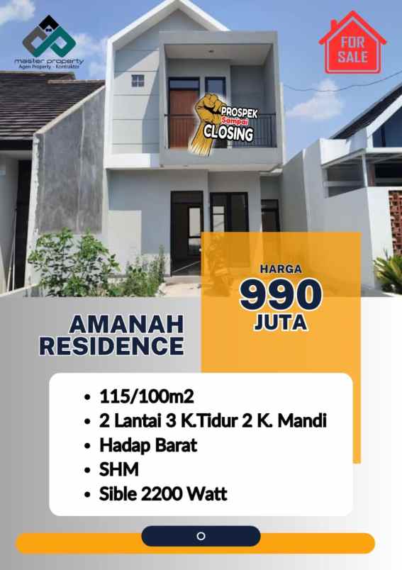 dijual rumah cisaranten kulon