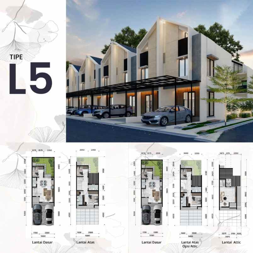 dijual rumah cluster la seine essence