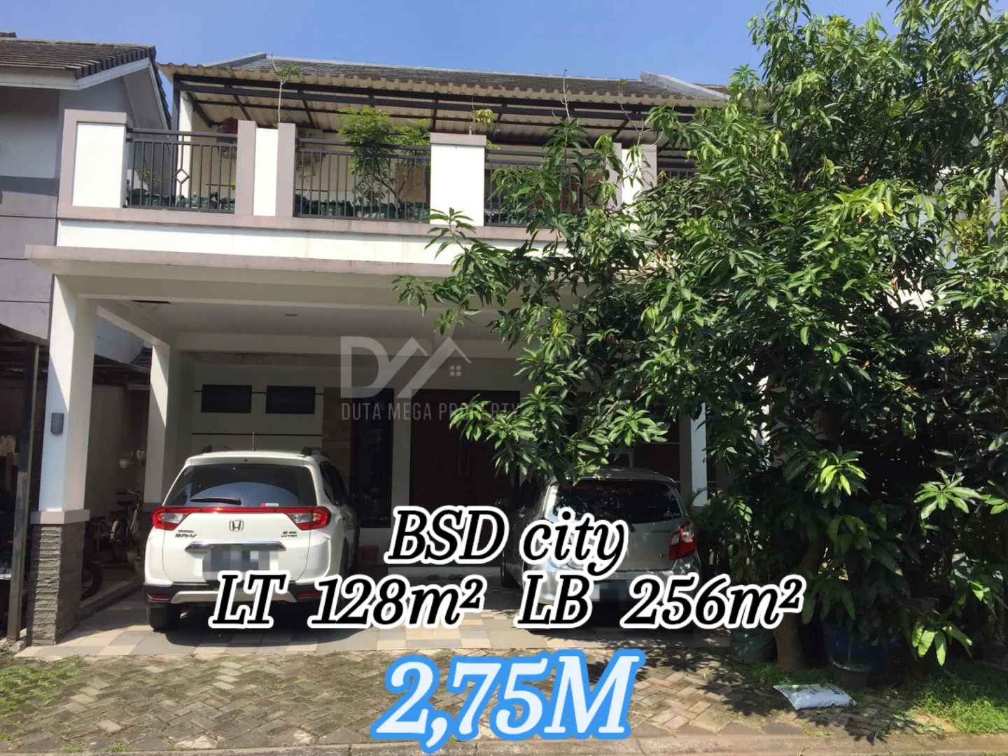 dijual rumah di bsd city