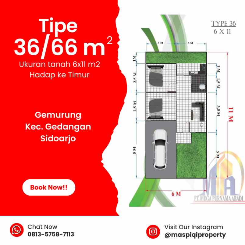 dijual rumah gemurung kecamatan