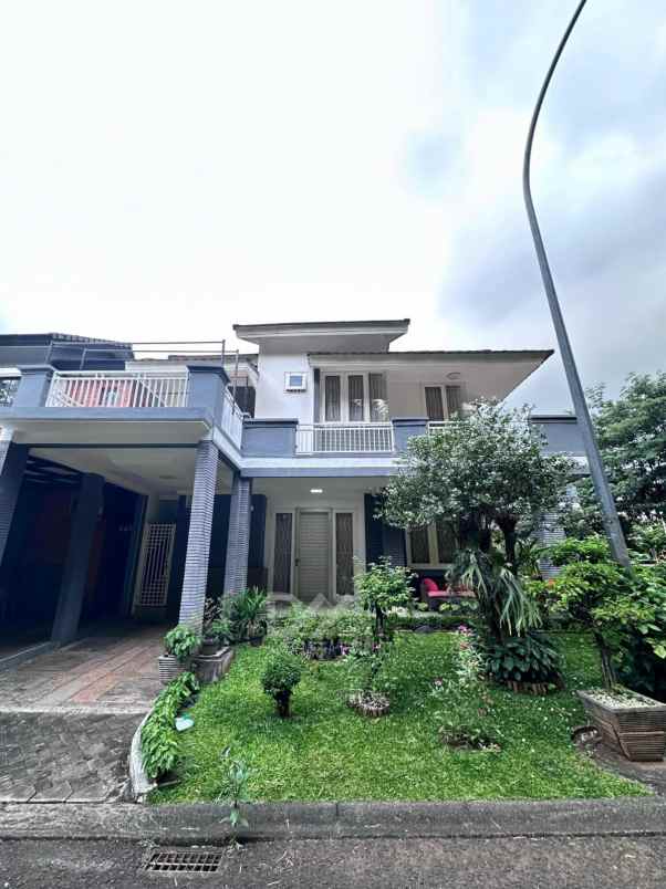 dijual rumah hook full furnished di bsd city