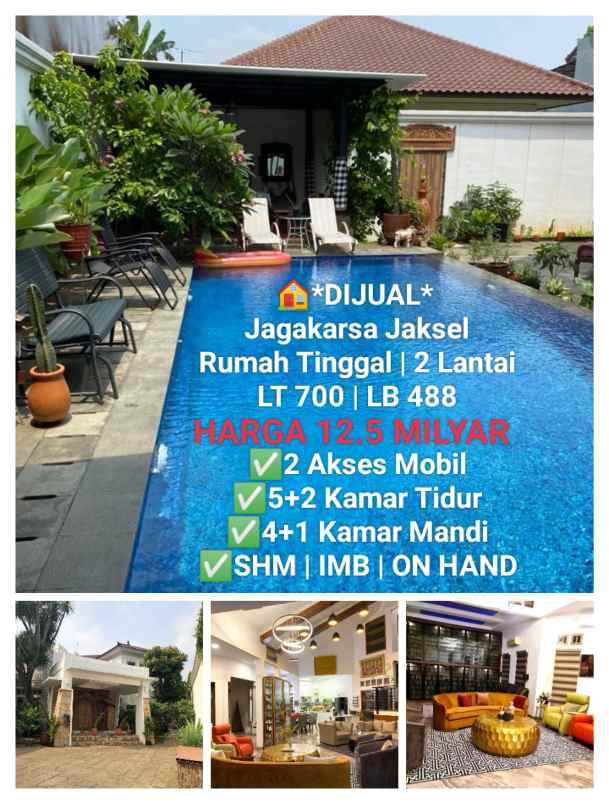 dijual rumah jagakarsa jakarta selatan