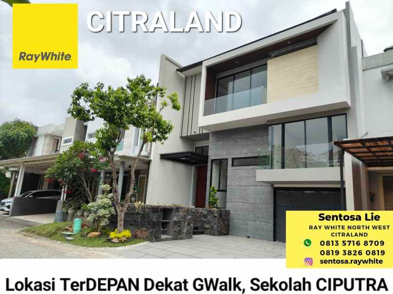dijual rumah jalan royal park