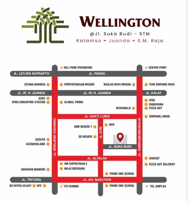 dijual rumah jalan suka budi katamso