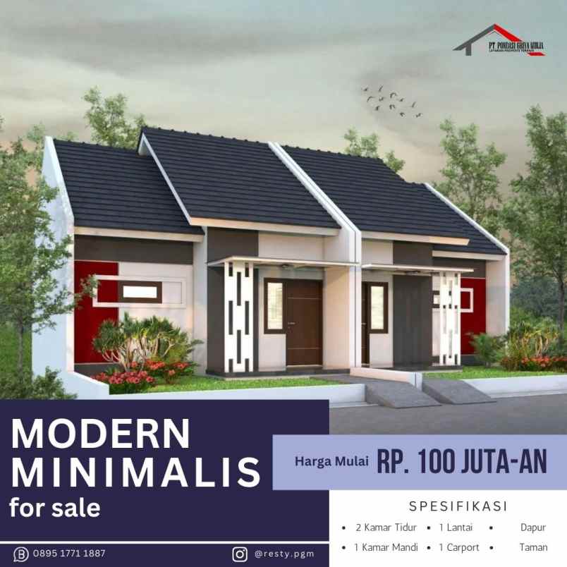 dijual rumah jalan wates