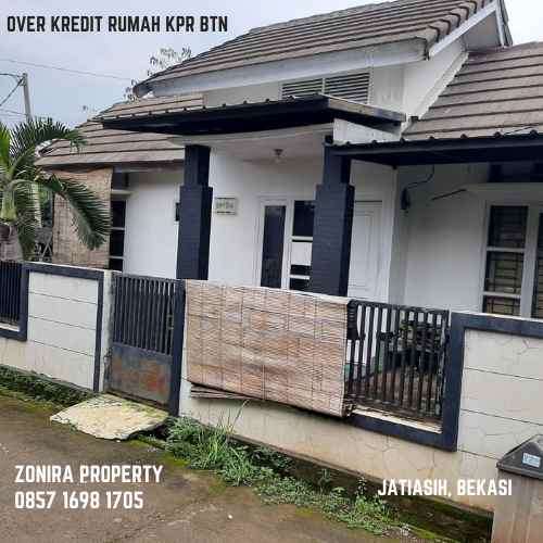 dijual rumah jatiasih bekasi jawa barat