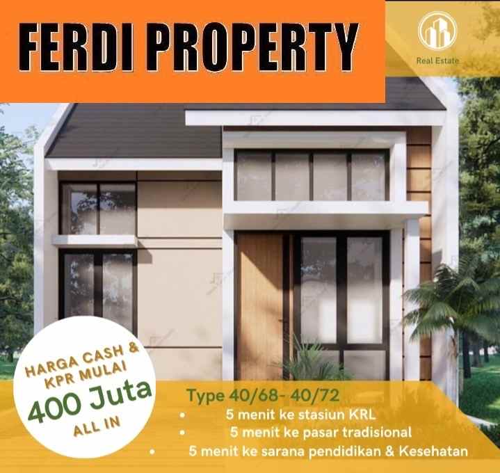 dijual rumah jl al inayah cipayung depok