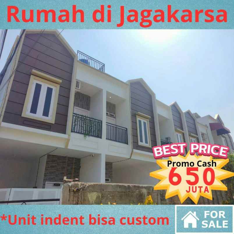 dijual rumah jl kahfi