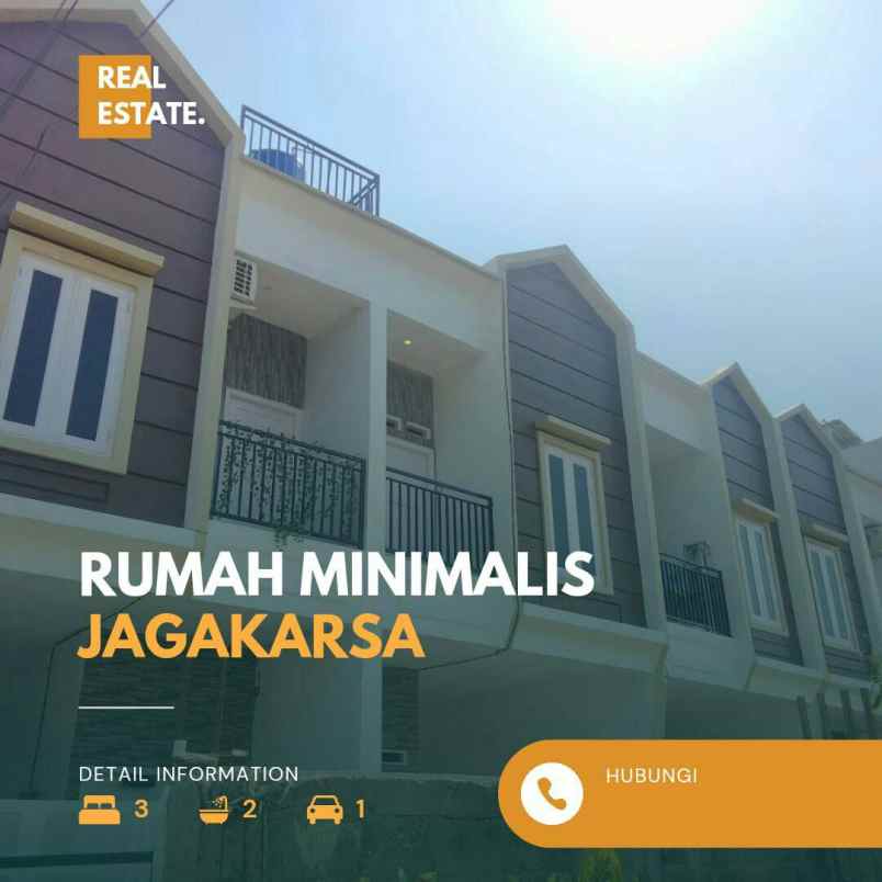 dijual rumah jl kahfi