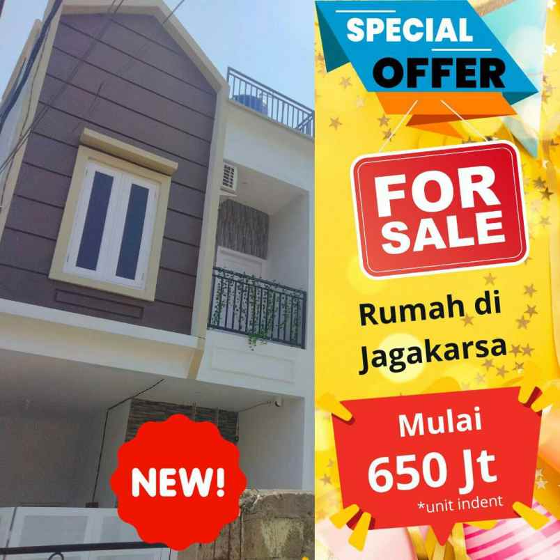 dijual rumah jl kahfi