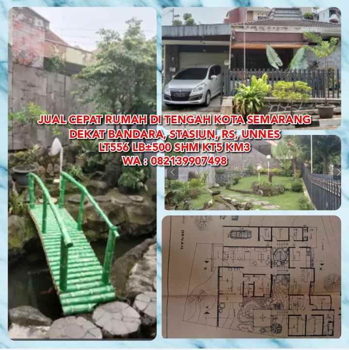 dijual rumah jl kelud utara kec