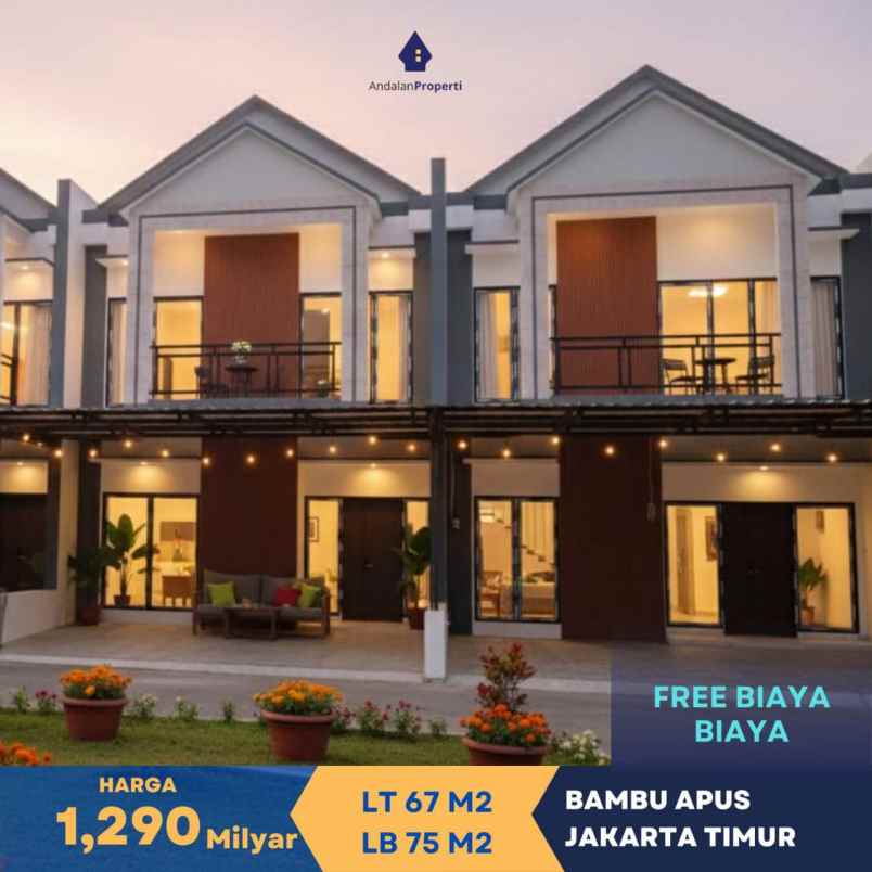 dijual rumah jl mabes hankam