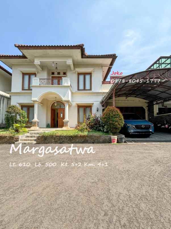 dijual rumah jl margasatwa