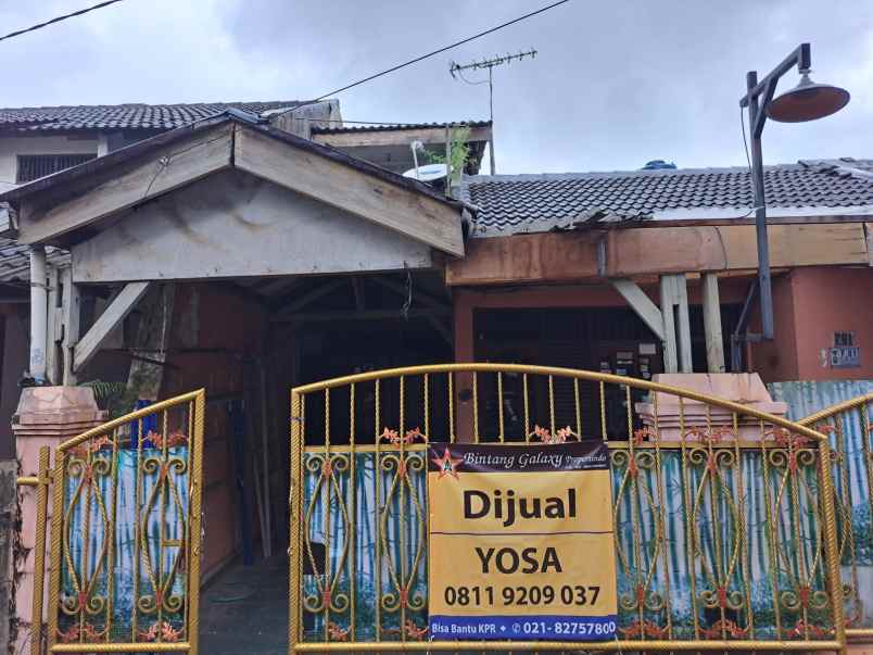 dijual rumah jl medan 2 f81 jaka mulya