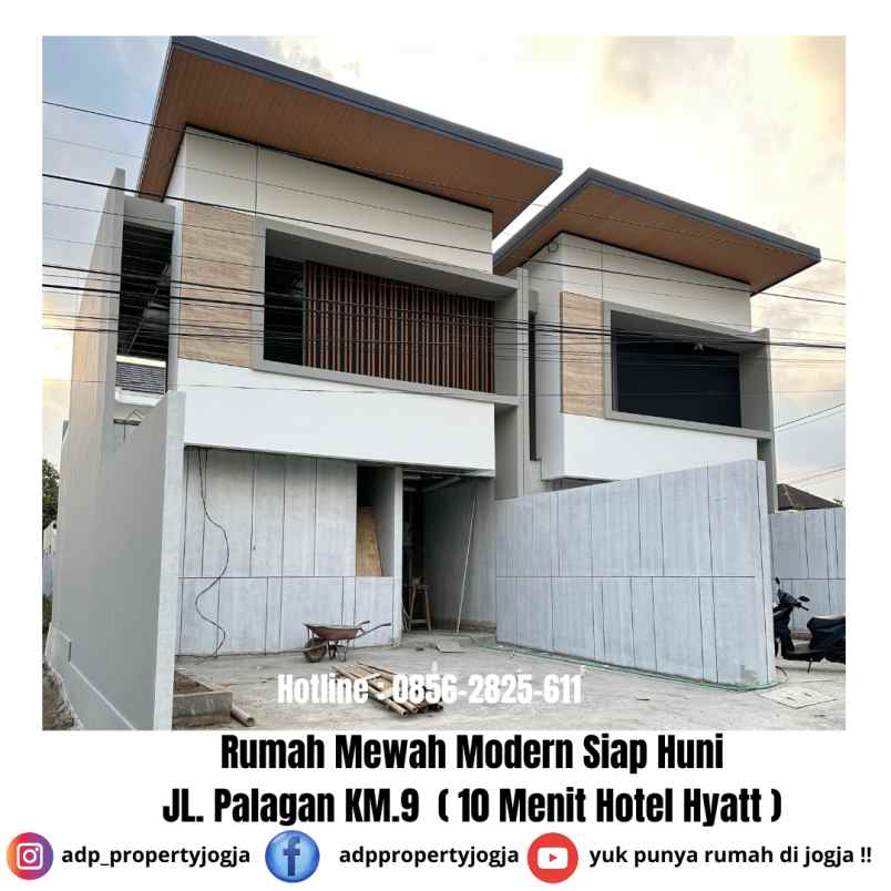 dijual rumah jl palagan km 9 10 menit