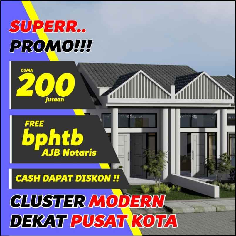 dijual rumah jl raya kebonsari