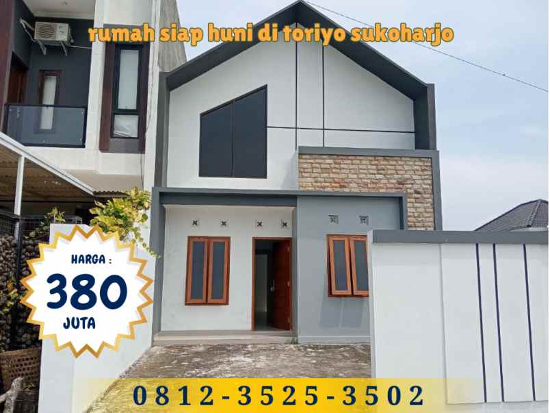 dijual rumah jl toriyo bendosari sukoharjo