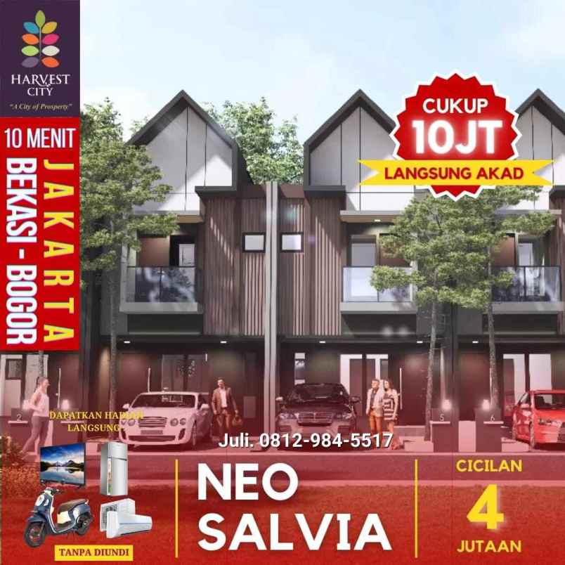 dijual rumah jl transyogi