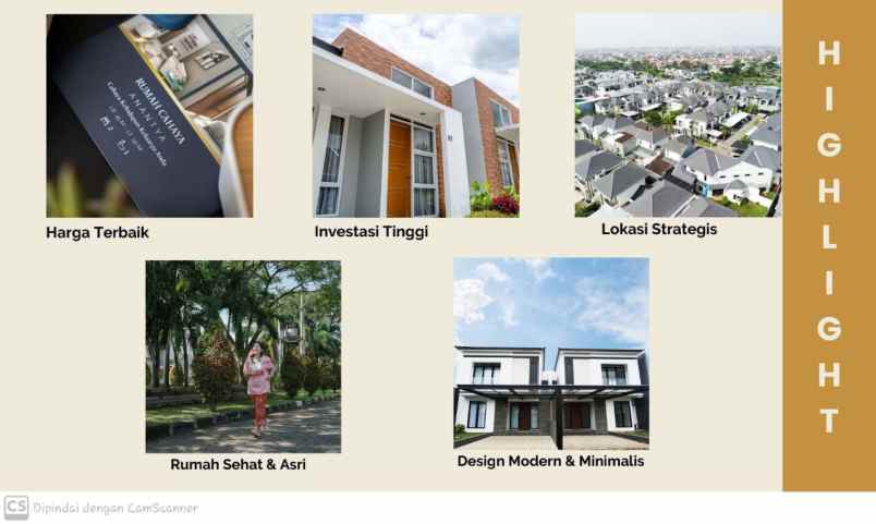 dijual rumah jln cipamokolan