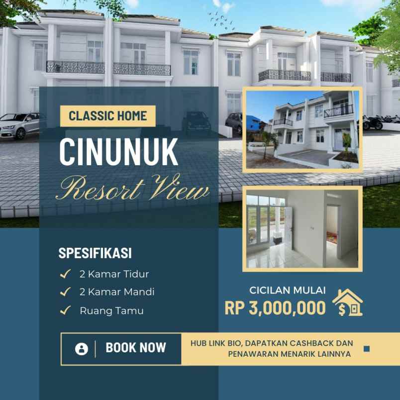 dijual rumah jln sadang cinunuk cileunyi