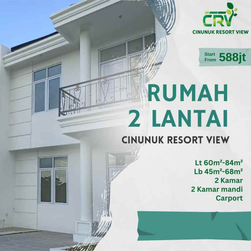 dijual rumah jln sadang cinunuk cileunyi