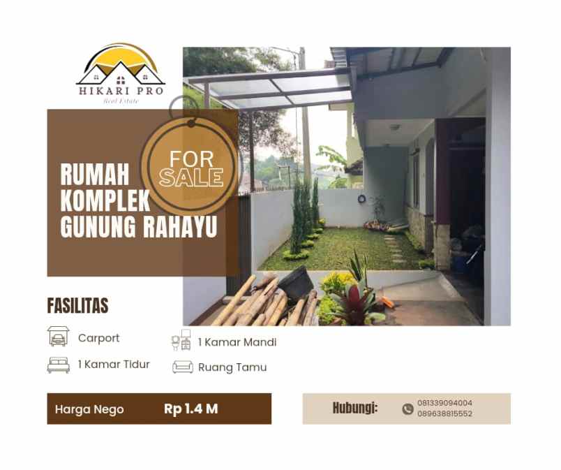 dijual rumah kel pasirkaliki kec cimahi