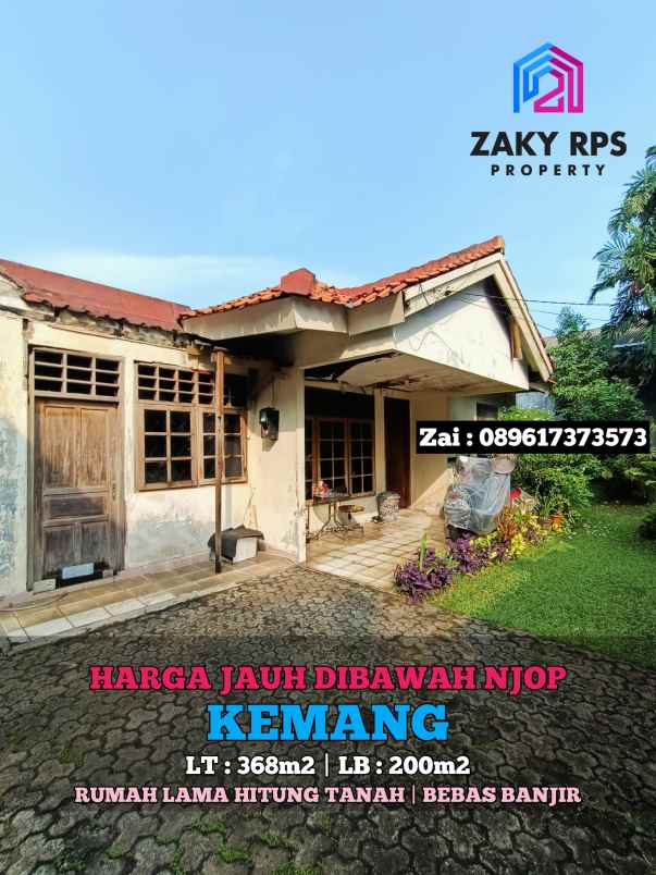 dijual rumah kemang