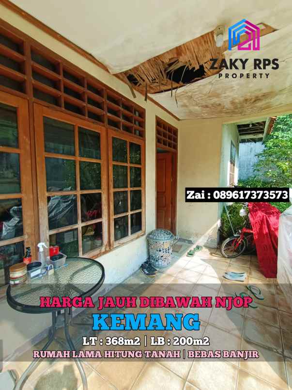 dijual rumah kemang