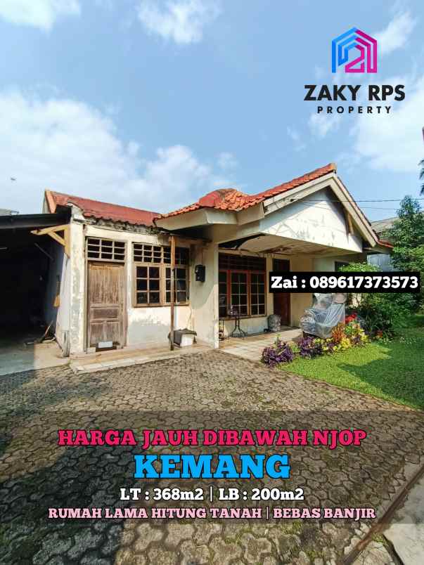 dijual rumah kemang