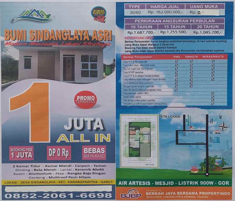 dijual rumah kp cijoho desa sindanglaya