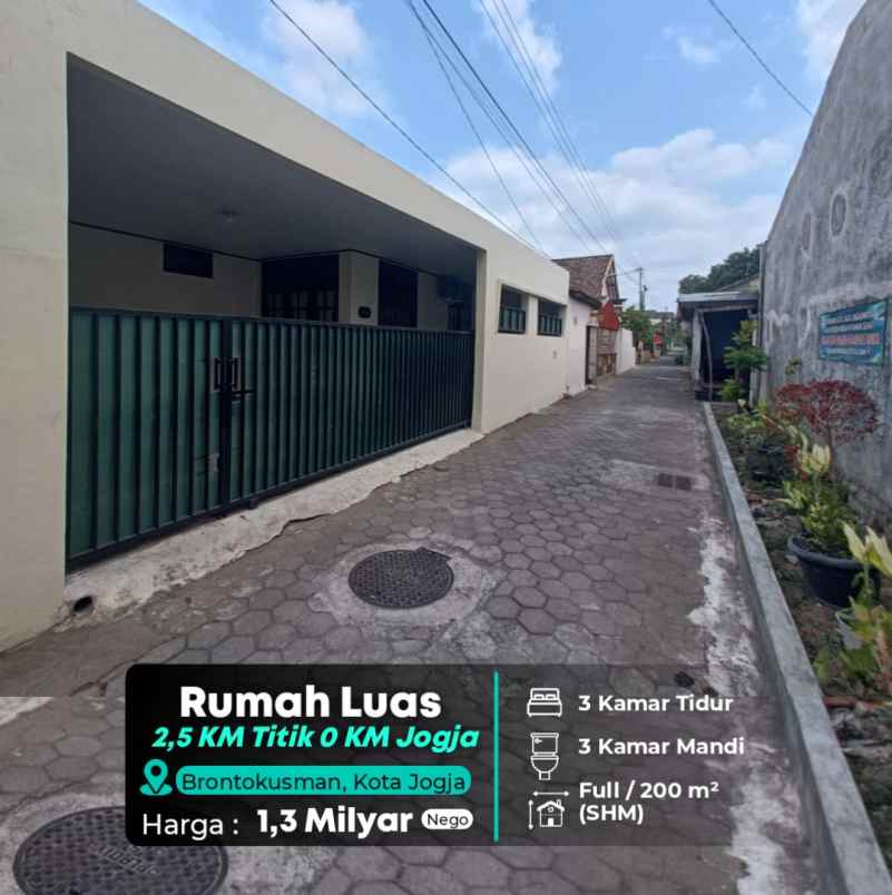 dijual rumah mergangsan