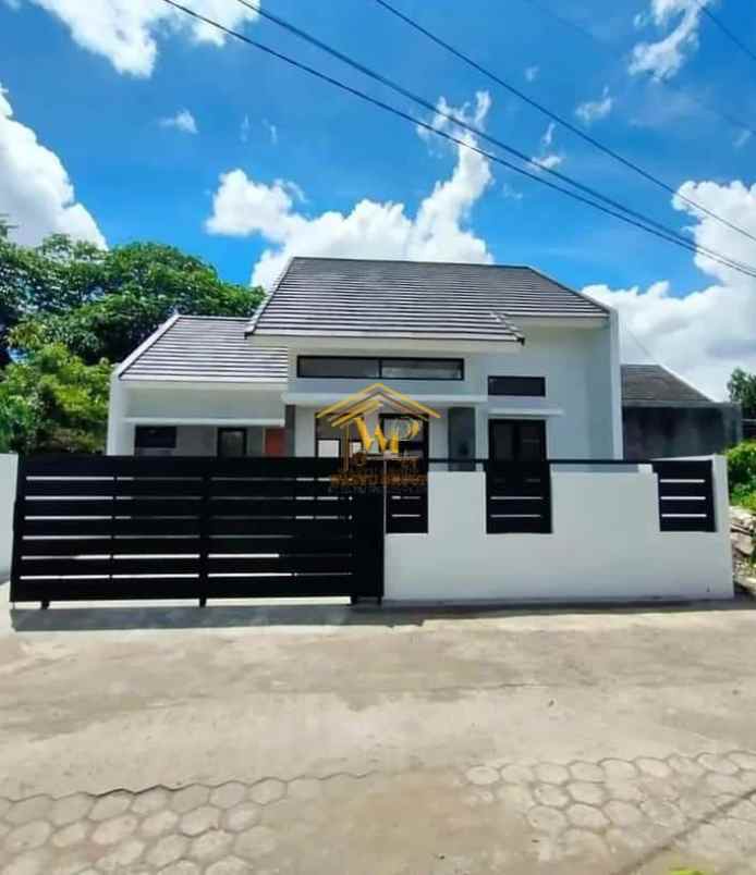 dijual rumah modern siap huni di mlati sleman