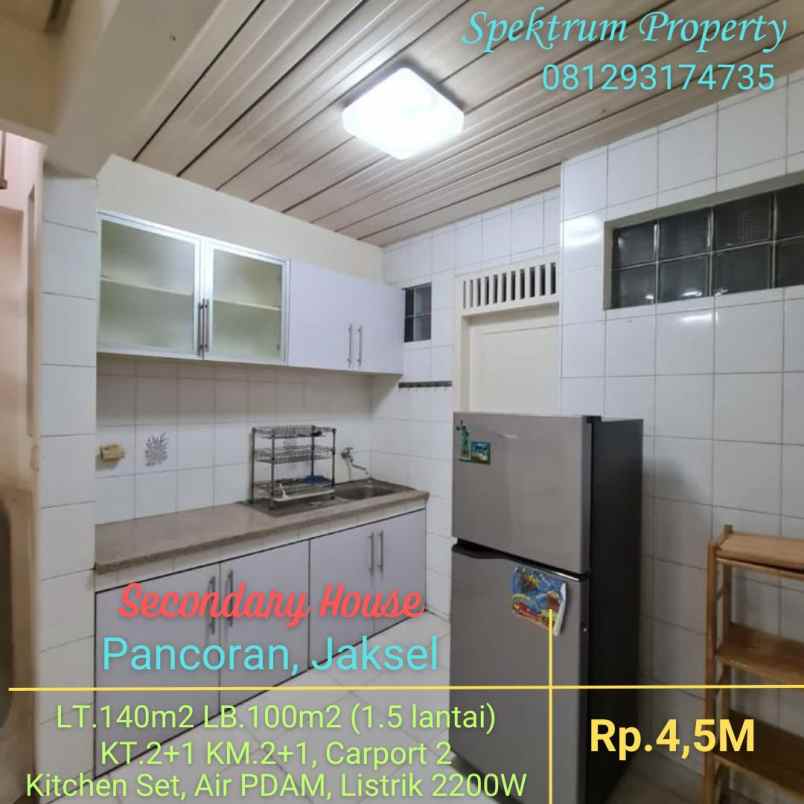 dijual rumah pancoran jakarta selatan