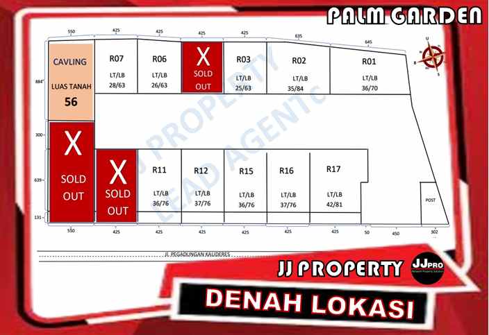 dijual rumah pegadungan