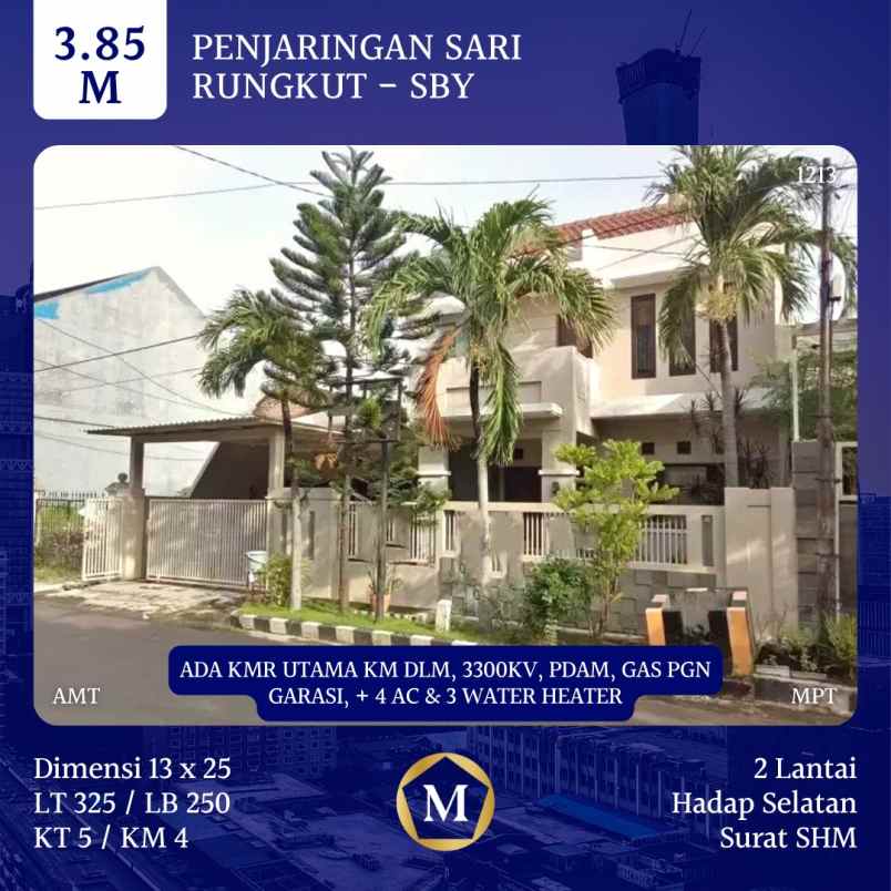 dijual rumah penjaringan sari