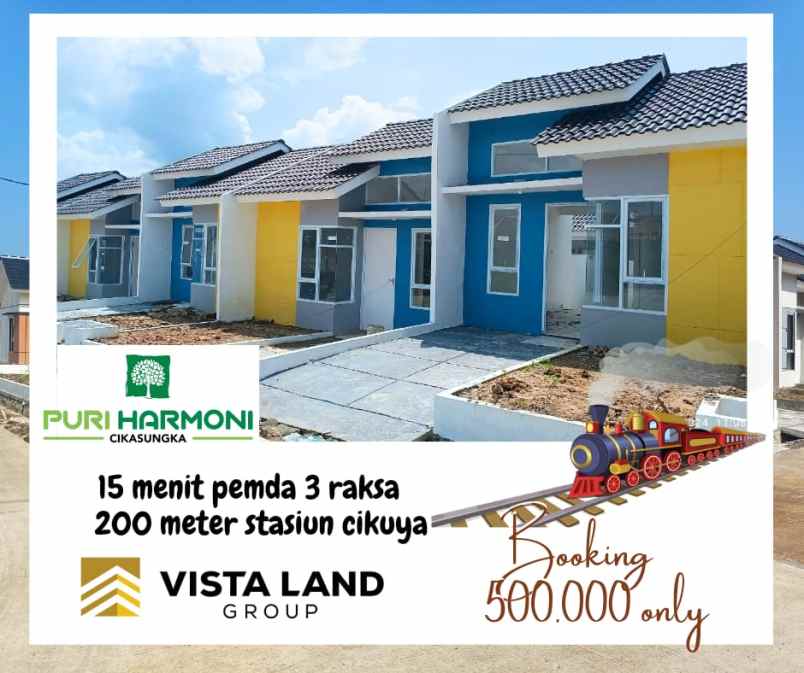 dijual rumah puri harmoni cikasungka jl