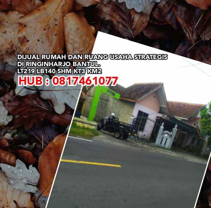 dijual rumah ringinharjo bantul yogyakarta